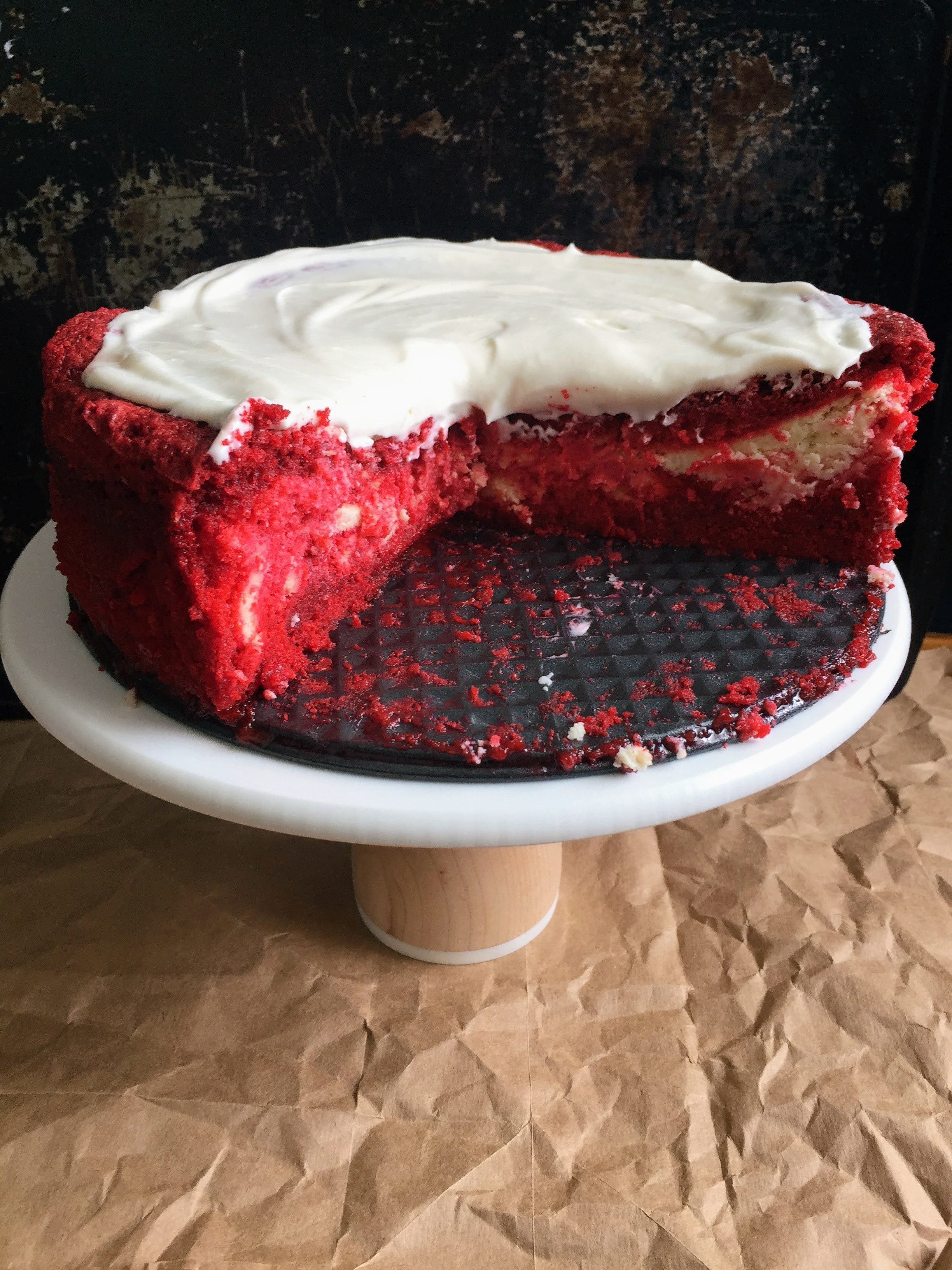 Red Velvet Cheesecake Cake · Jenny the Baker
